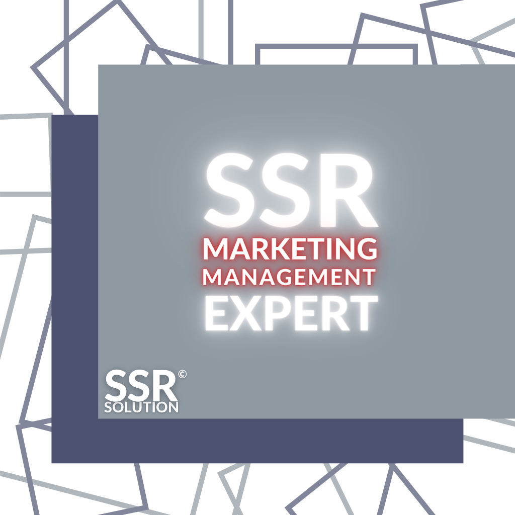 THE SSR MARKETING MANAGEMENT EXPERT