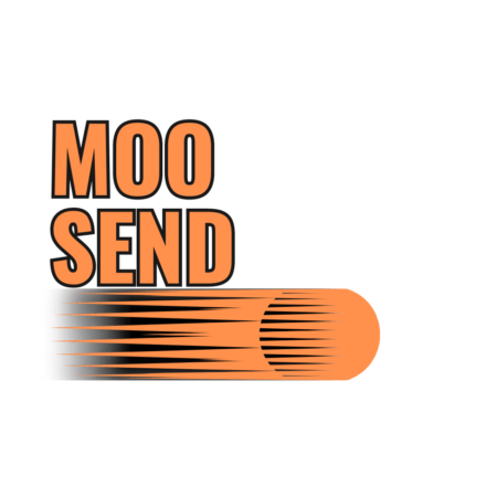 Moosend writing on and an email speed image for a powerful automated platform